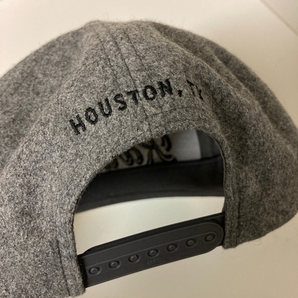 Karbach Brewing Co Wool Snapback Hat Grey Houston - Picture 7 of 7